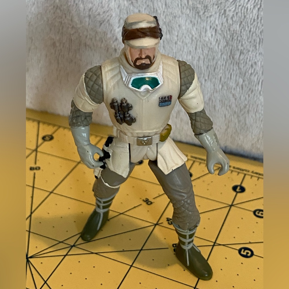 1997 VTG LOOSE Star Wars Hoth Rebel Soldier Figure Kenner No Accessories - Picture 5 of 9